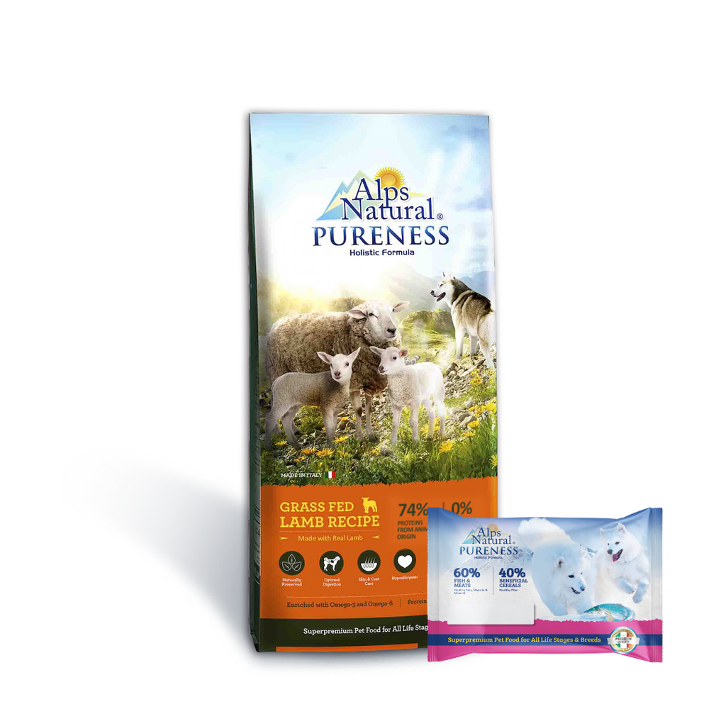 Alps Natural Pureness Holistic Dry Dog Food - Lamb Recipe (Sample).
