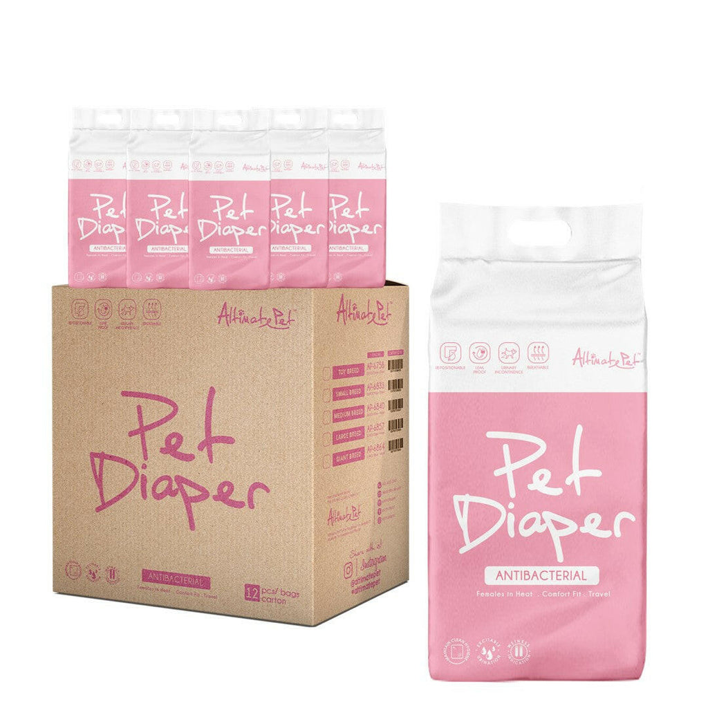 [CTN OF 12] Altimate Pet Diaper - Giant Breed (11pcs) | 50cm-82cm.
