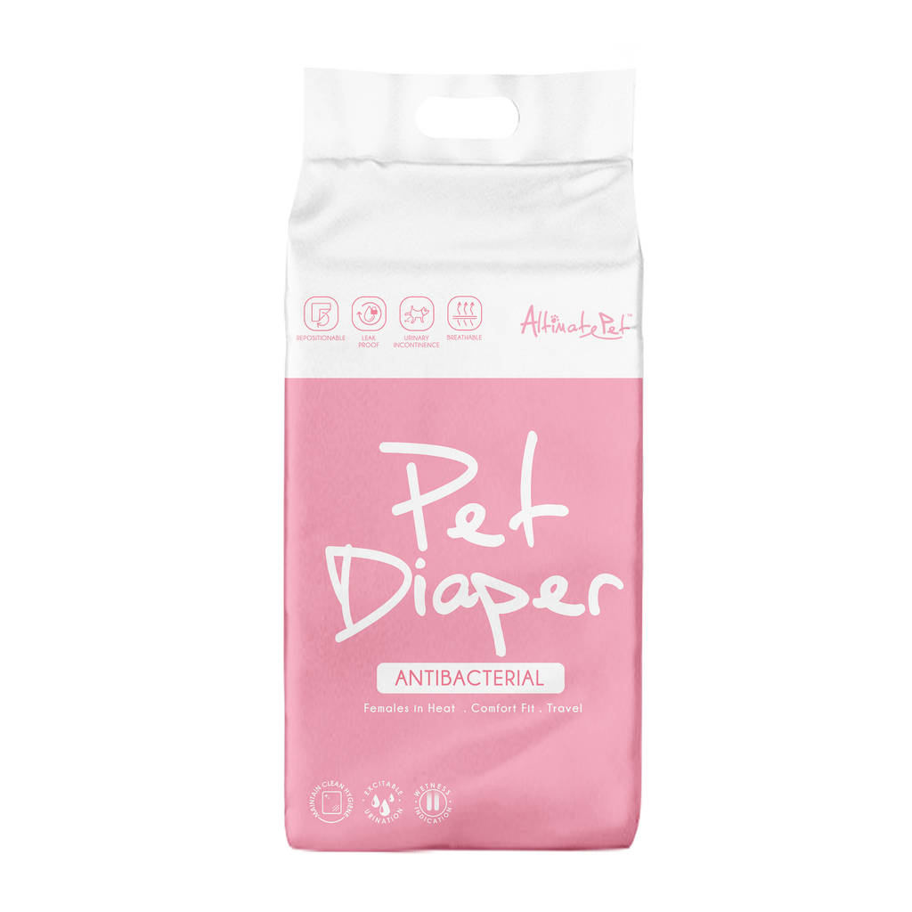 [CTN OF 12] Altimate Pet Diaper - Toy Breed (20pcs) | 28cm-44cm.