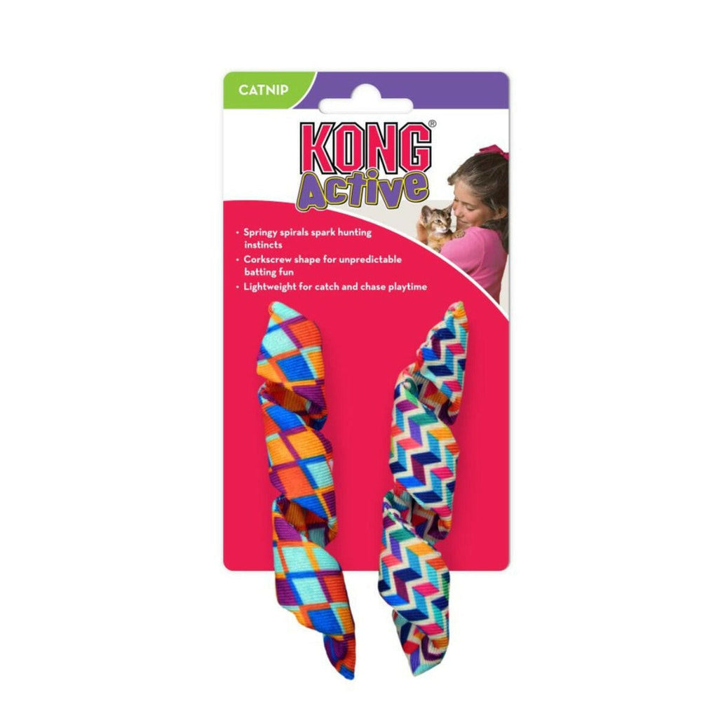 KONG Cat Toy - Cat Active Curlz (1 Size).