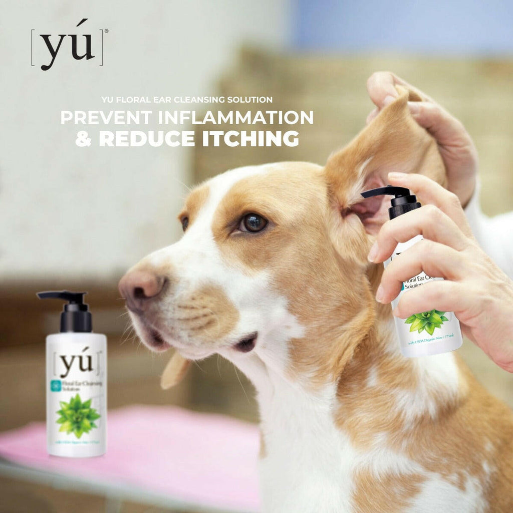 YU Oriental Floral Ear Cleansing Solution For Cats & Dogs (175ml).