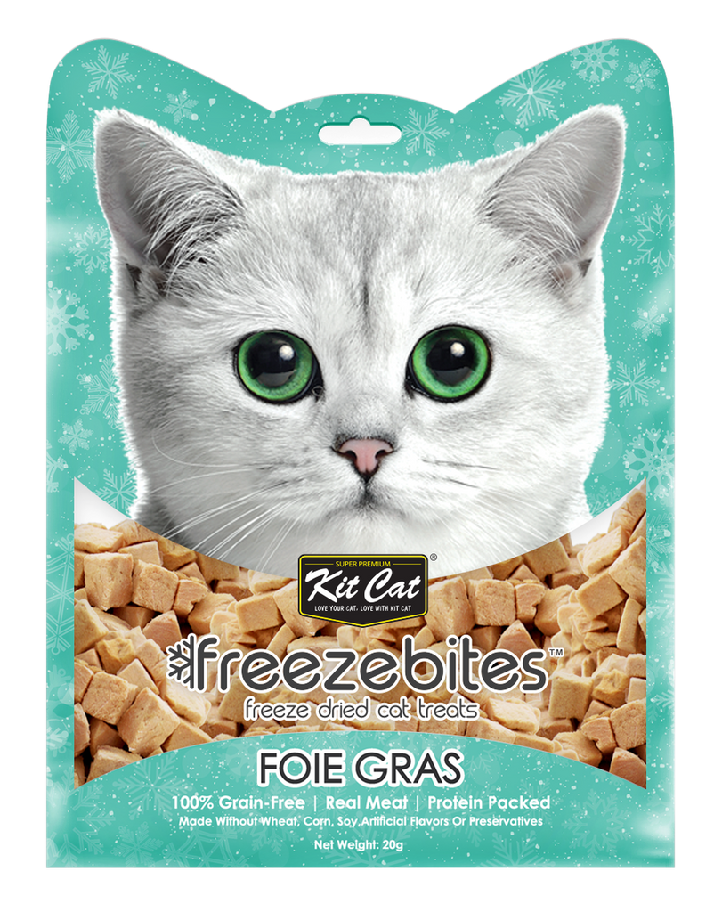 [CTN OF 24] Kit Cat Freeze Bites Cat Treat - Foie Gras (15g).