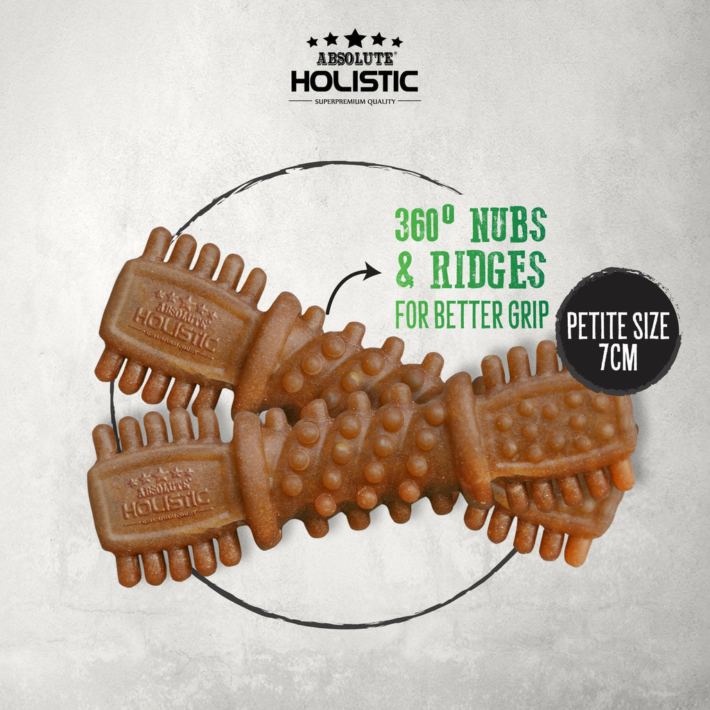 Absolute Holistic Value Pack BOOST Dental Chews for Dogs - Pumpkin  (160g).