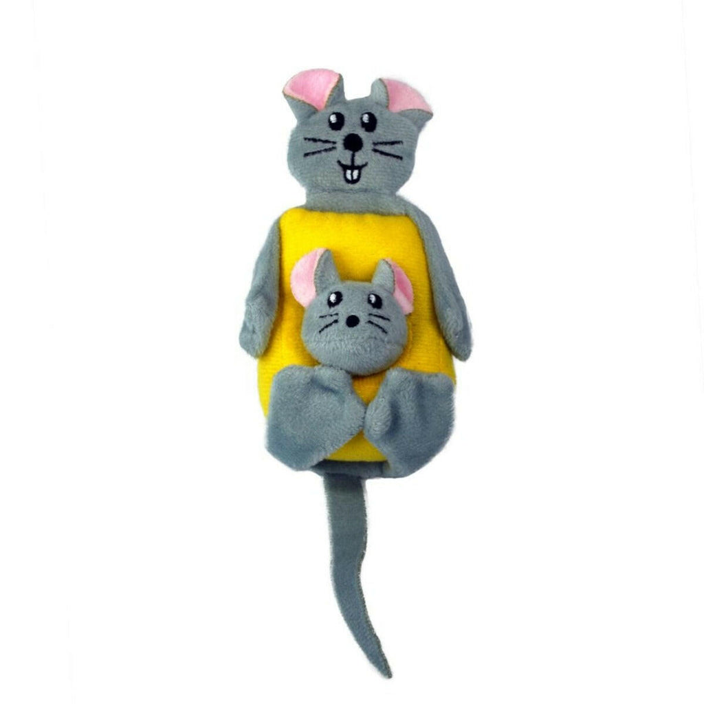 KONG Cat Toy - Pull-A-Partz Cheezy (1 Size).