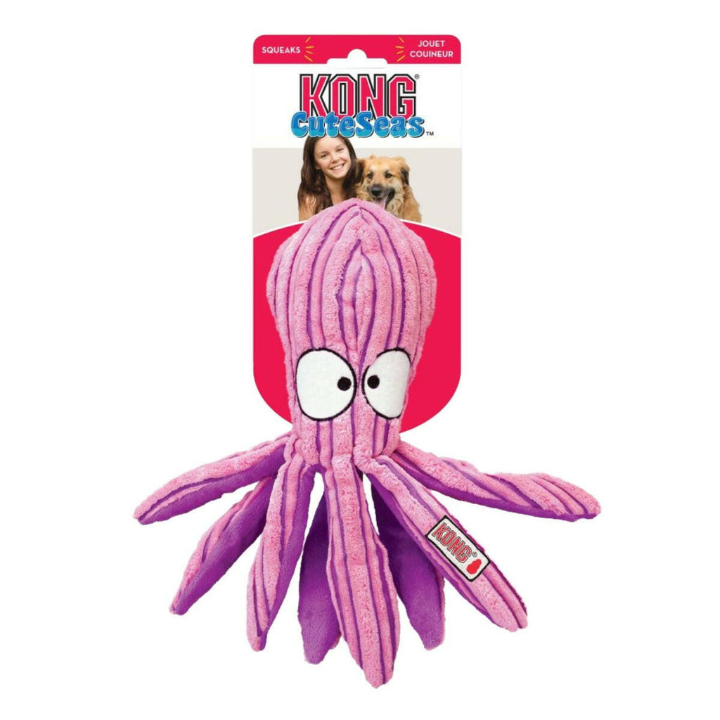 KONG Dog Toy - Cuteseas Octopus (3 Sizes).
