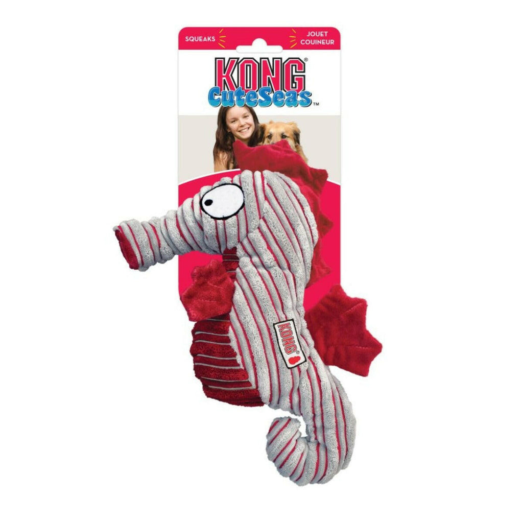 KONG Dog Toy - Cuteseas Seahorse (3 Sizes).