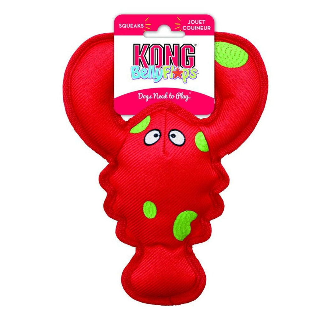 KONG Dog Toy - Belly Flops Lobster (1 Size).