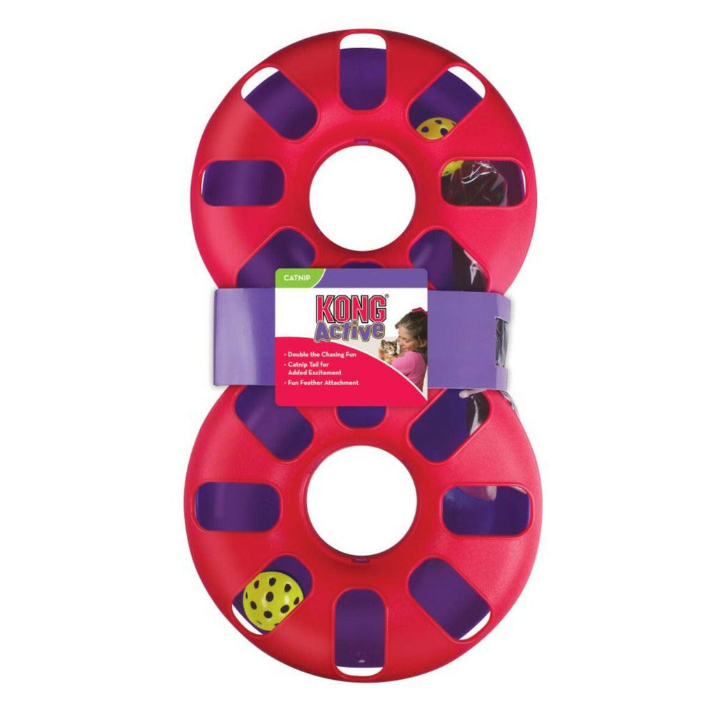 KONG Cat Toy - Cat Active Eight Track (1 Size).