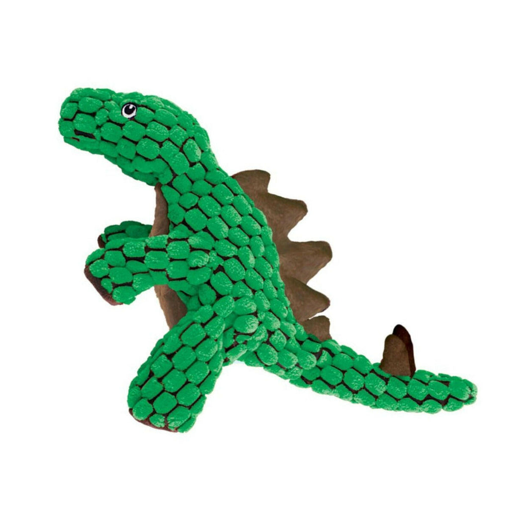 KONG Dog Toy - Dynos Stegosaurus Green (2 Sizes).