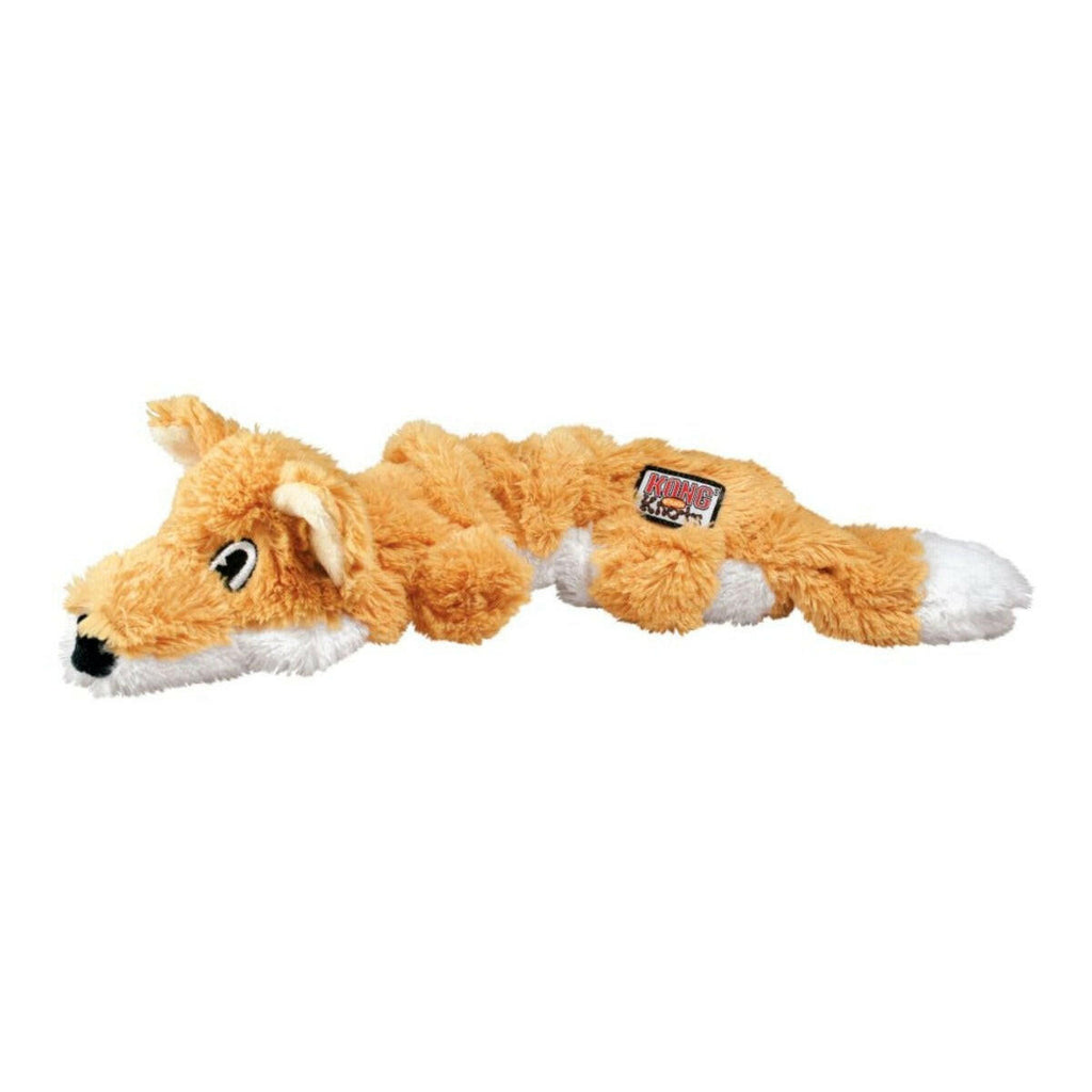 KONG Dog Toy - Scrunch Knots Fox (2 Sizes).