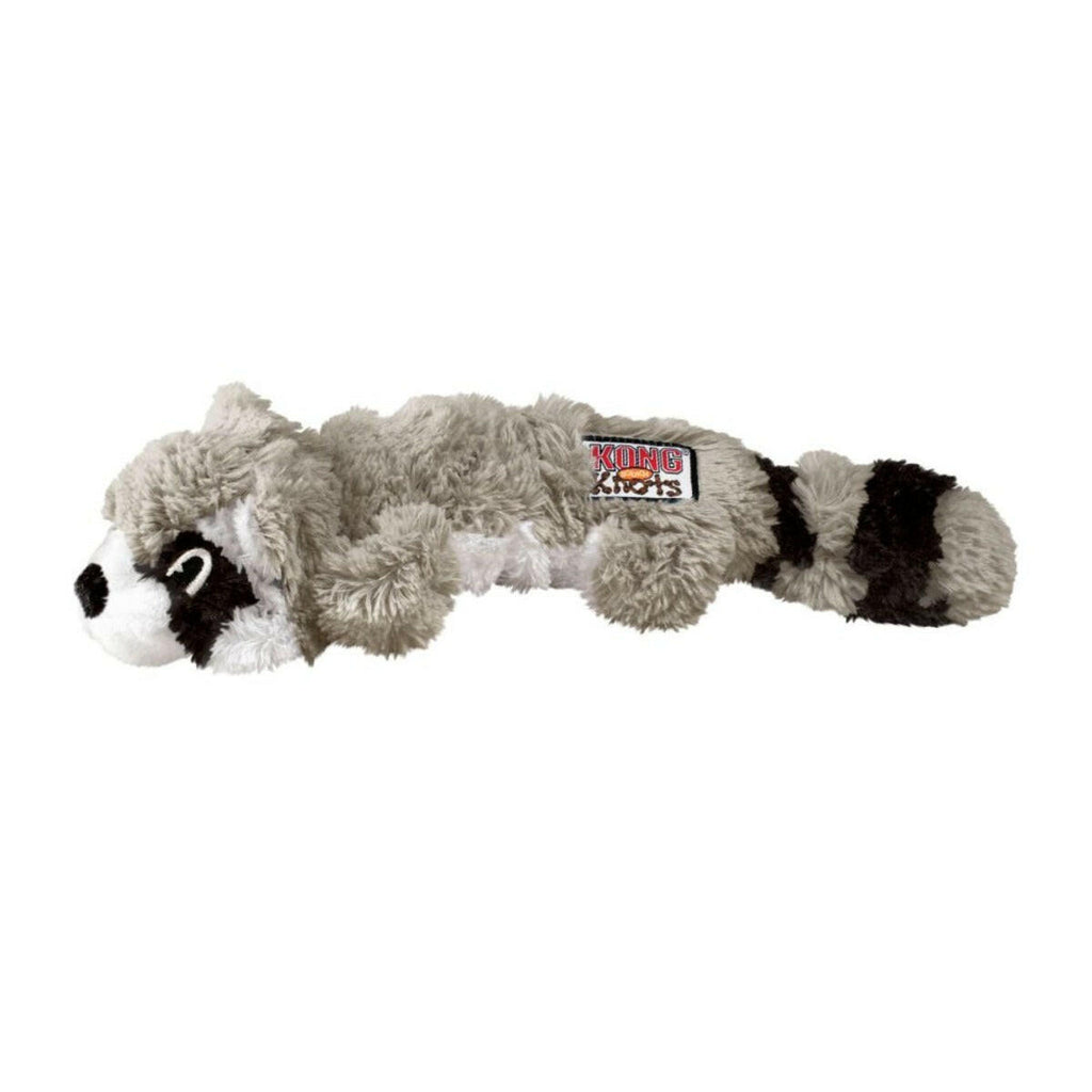 KONG Dog Toy - Scrunch Knots Raccoon (2 Sizes).