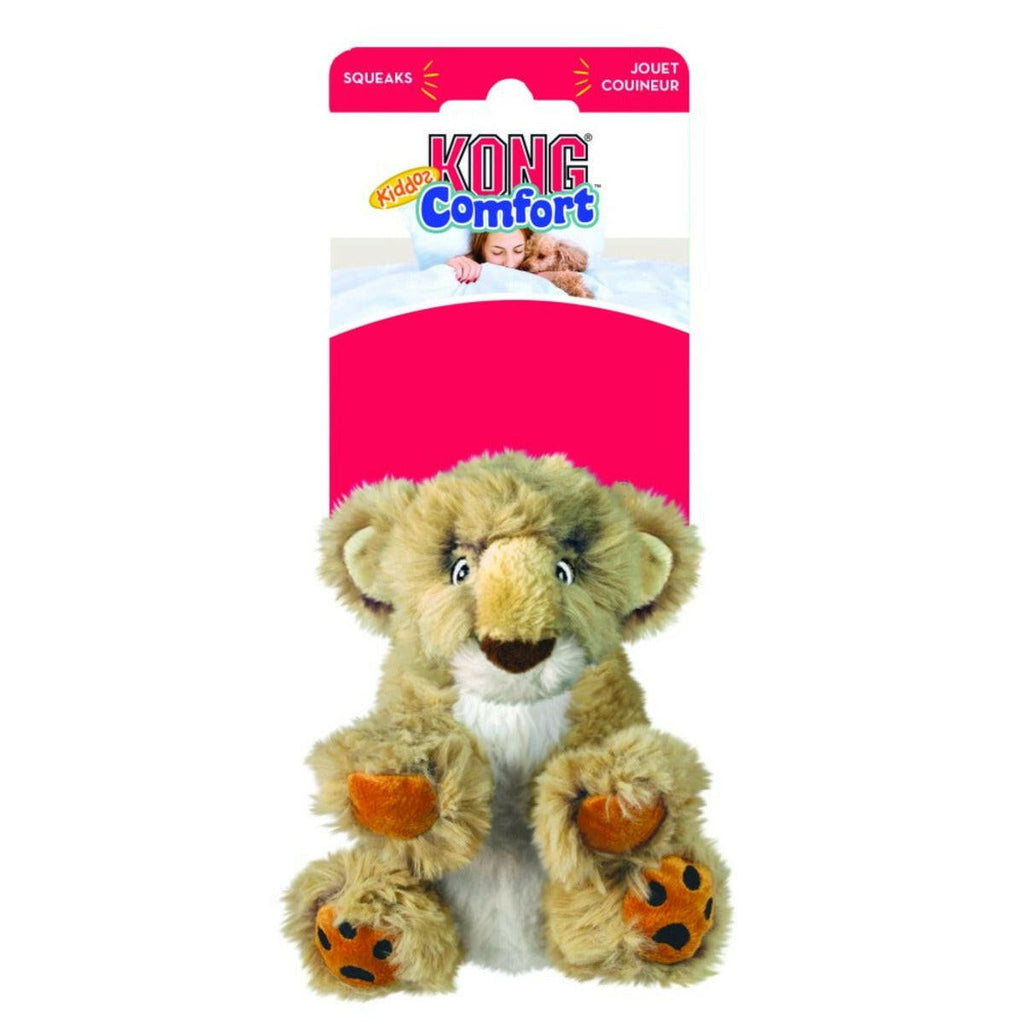 KONG Dog Toy - Comfort Kiddos Lion (2 Sizes).