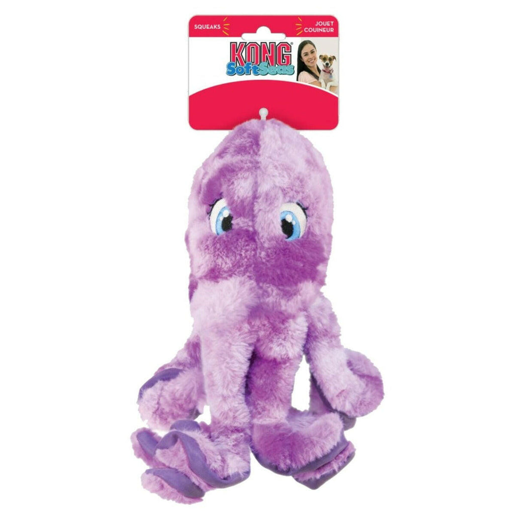 KONG Dog Toy - Softseas Octopus (2 Sizes).