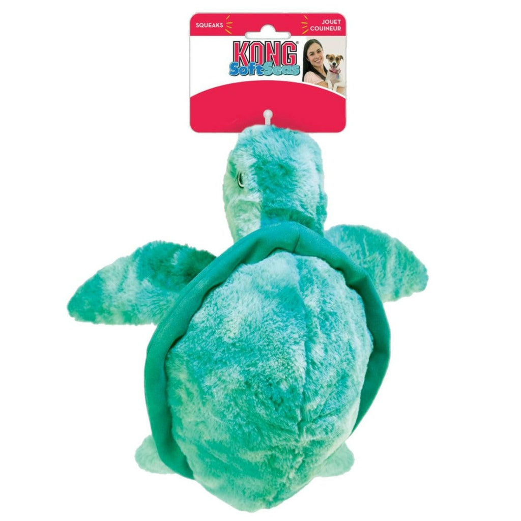 KONG Dog Toy - Softseas Turtle (2 Sizes).