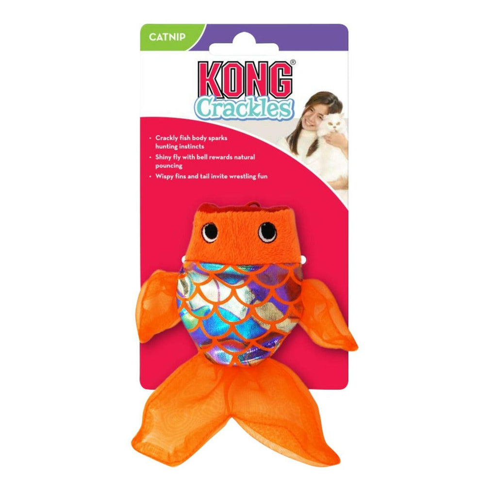 KONG Cat Toy - Crackles Gulpz (1 Size).