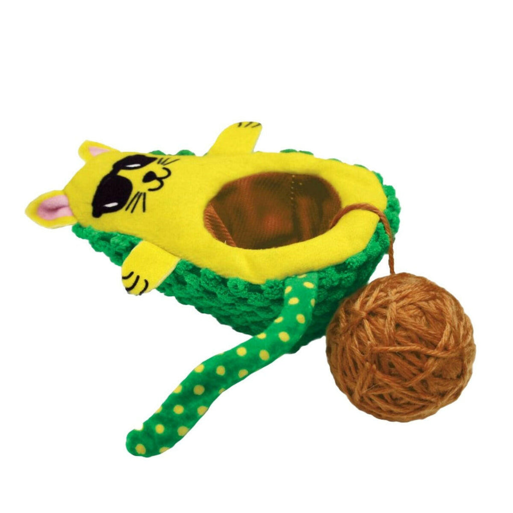 KONG Cat Toy - Wrangler Avocado (1 Size).