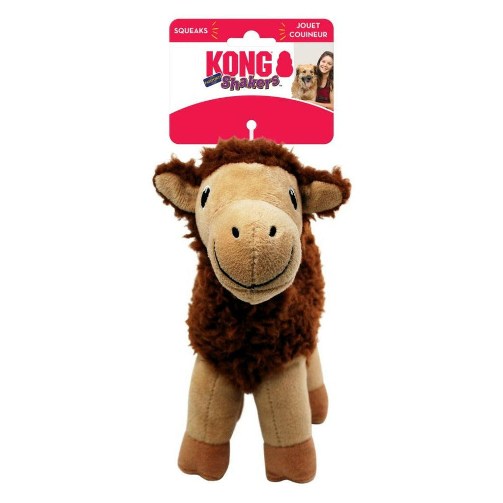 KONG Dog Toy - Shakers Passports Camel (1 Size).