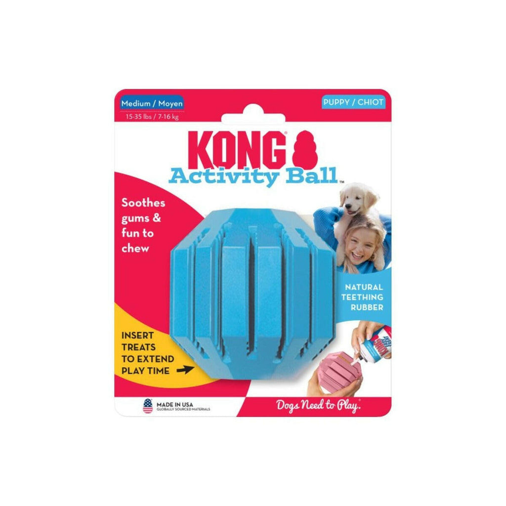 KONG Dog Toy - Puppy Activity Ball (2 Sizes).