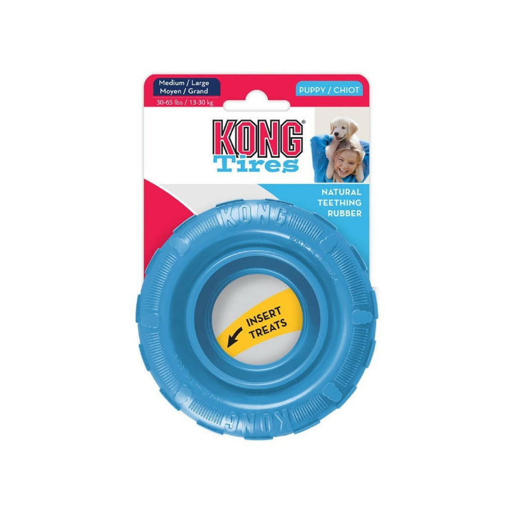 KONG Dog Toy - Puppy Tires (2 Sizes).