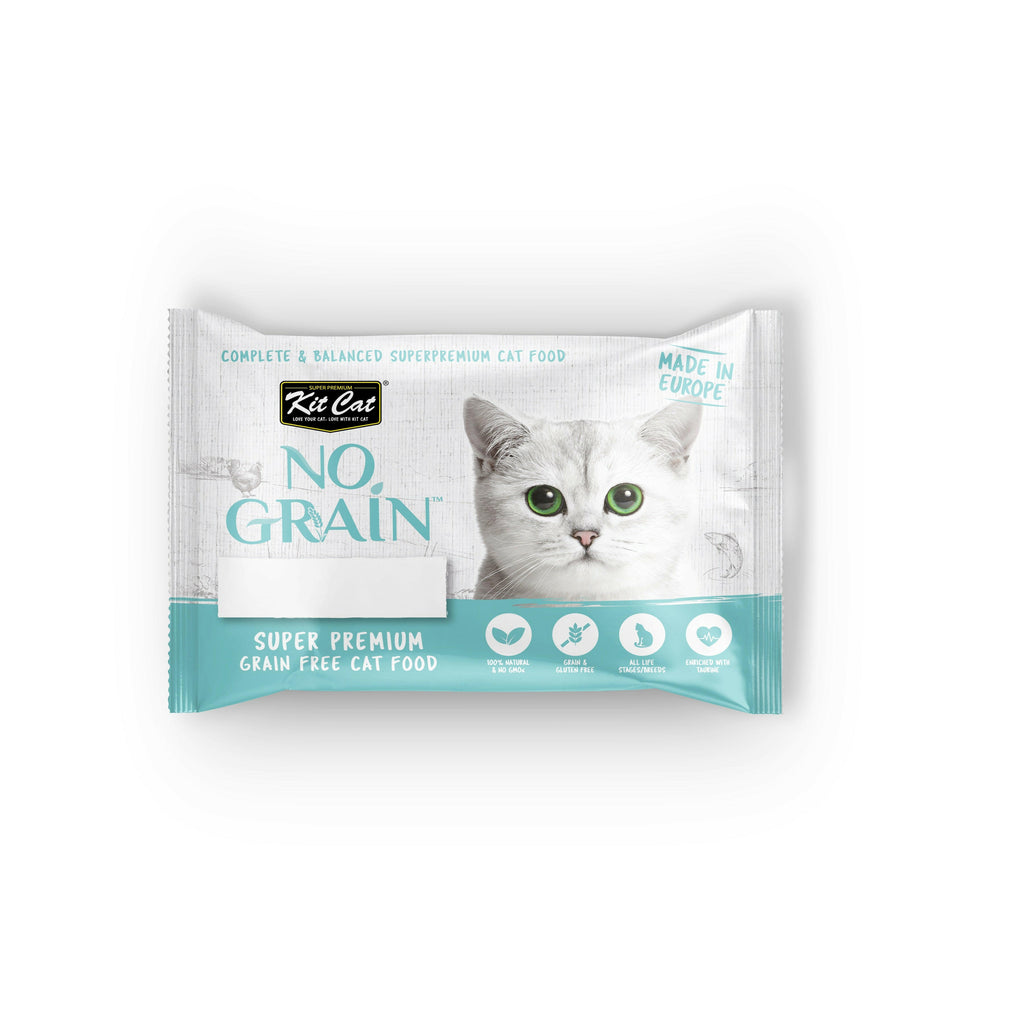 Kit Cat No Grain Dry Cat Food - Tuna & Salmon (Sample).