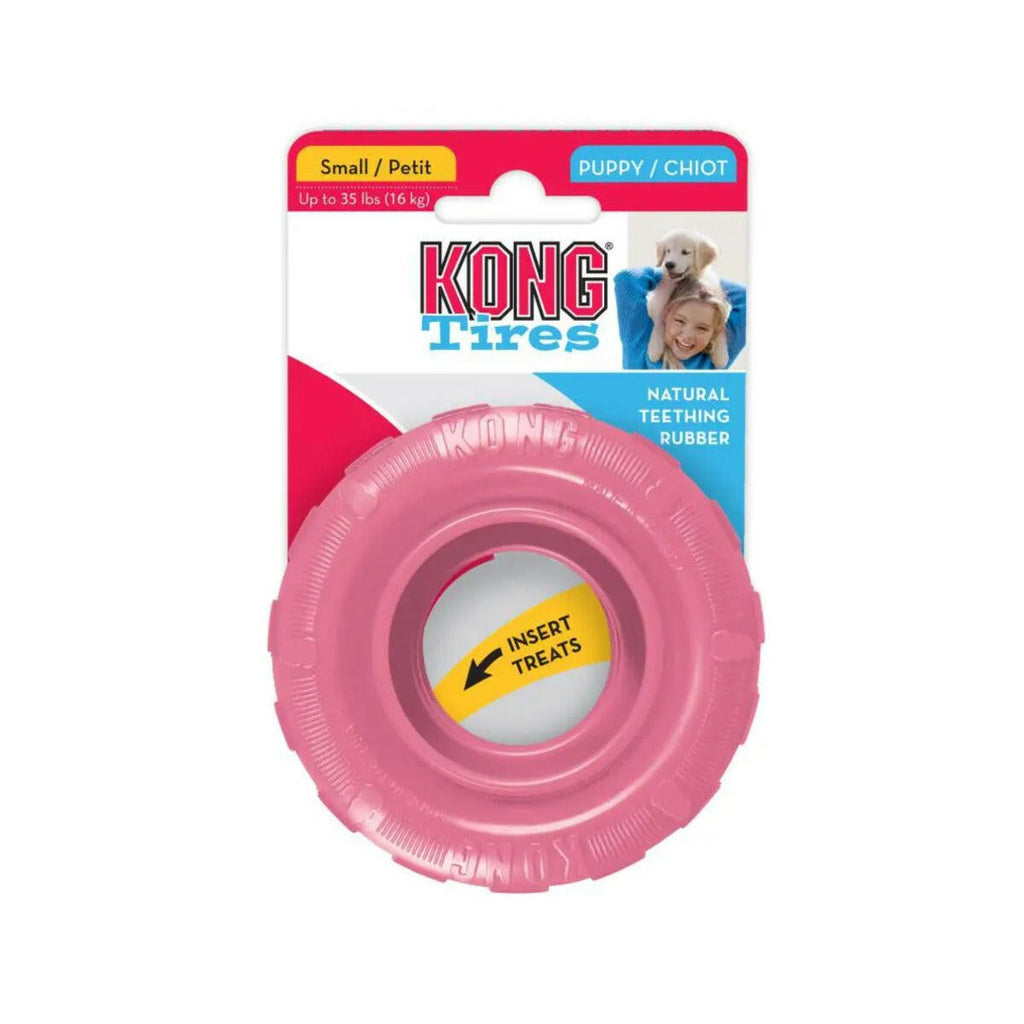 KONG Dog Toy - Puppy Tires (2 Sizes).
