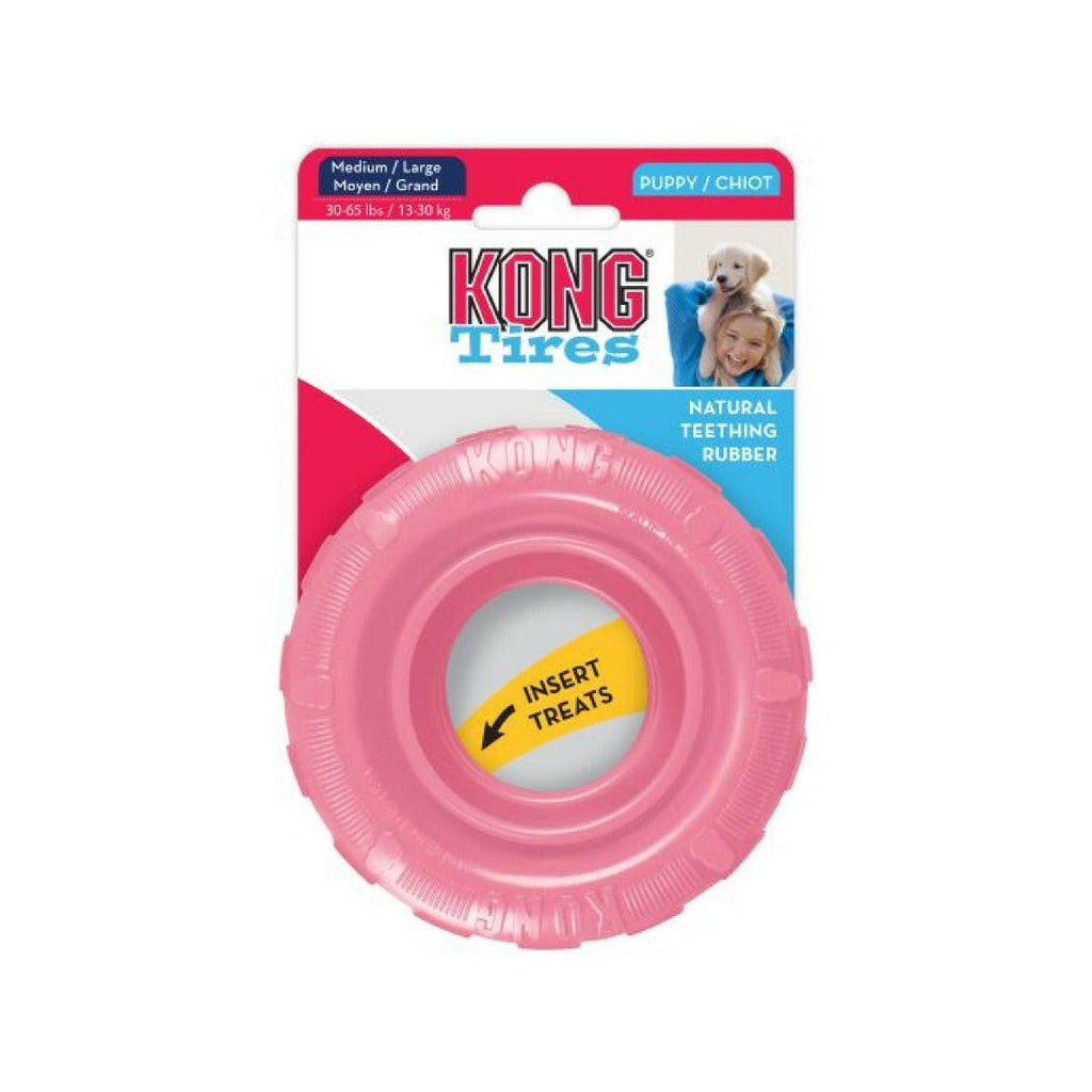 KONG Dog Toy - Puppy Tires (2 Sizes).