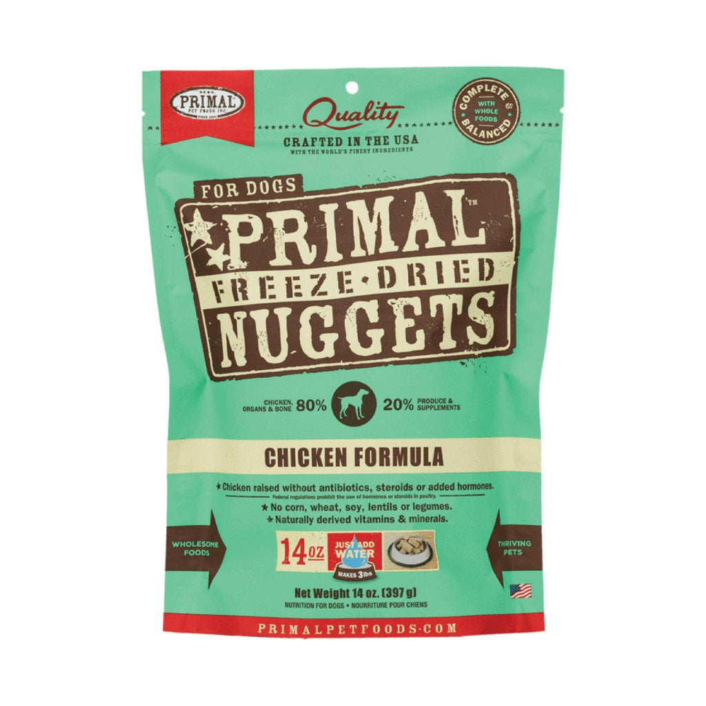 Primal Freeze Dried Raw Food for Cats & Dogs (14oz).