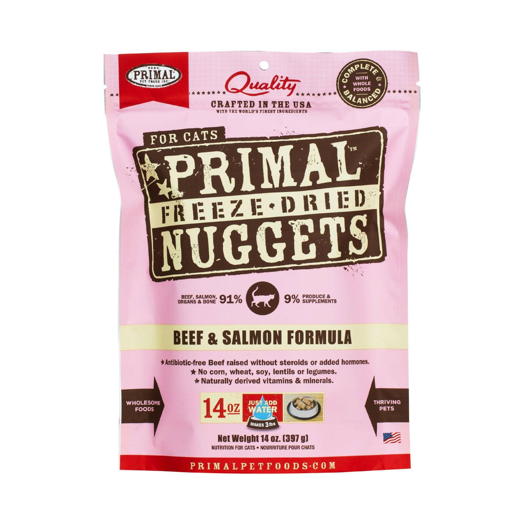 Primal Freeze Dried Raw Food for Cats & Dogs (14oz).