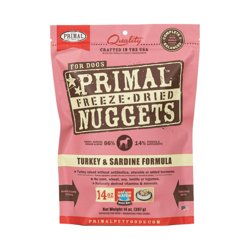 Primal Freeze Dried Raw Food for Cats & Dogs (14oz).