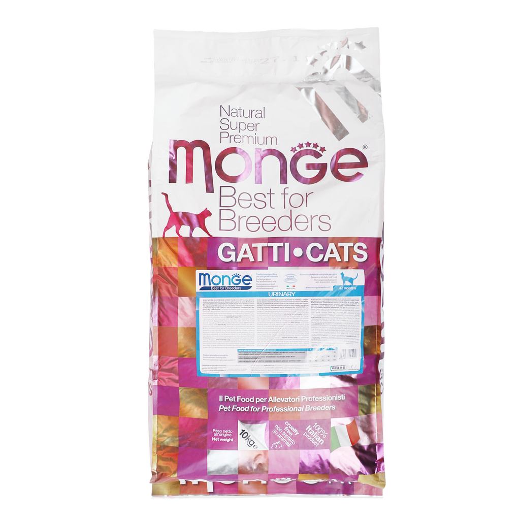 Monge Super Premium Natural Dry Cat Food - Urinary (10kg).